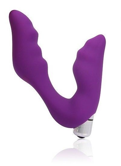 Фиолетовый вибромассажер Сosmo - 12,7 см. Bior toys 