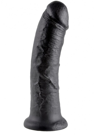 Чёрный фаллоимитатор 8" Cock - 20,3 см. PipeDream (черный) 
