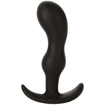 Черная анальная пробка для ношения Mood Naughty 2 4.5" Silicone - 11,4 см. Doc Johnson (черный) 