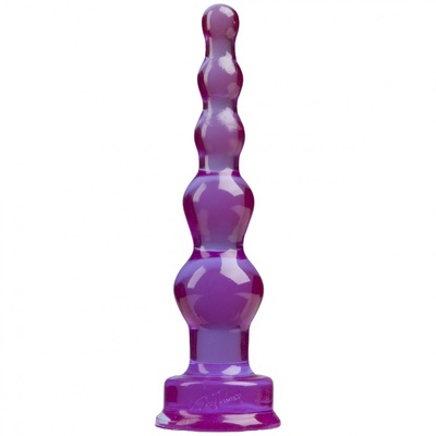 Фиолетовая анальная ёлочка SpectraGels Purple Anal Tool - 17,5 см. Doc Johnson (фиолетовый) 