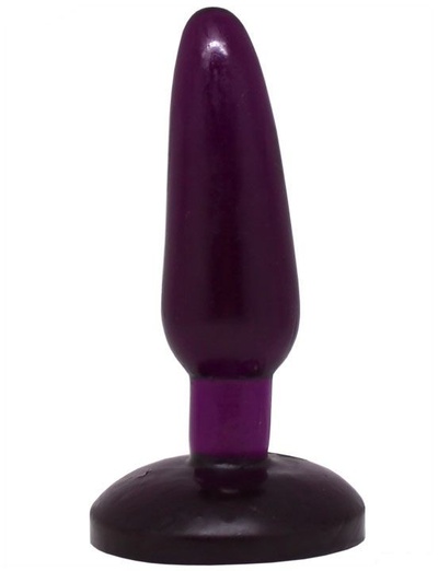 Фиолетовая анальная пробка HONEY DOLLS - 16 см. Eroticon (фиолетовый) 