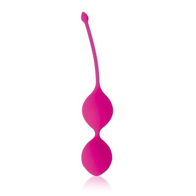 Ярко-розовые вагинальные шарики Cosmo Bior toys (розовый) 