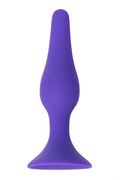 Фиолетовая анальная втулка Toyfa A-toys - 11,3 см. (фиолетовый) 