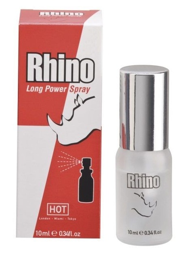 Пролонгирующий спрей для мужчин Rhino - 10 мл. HOT 