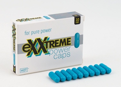БАД для мужчин eXXtreme power caps men - 10 капсул (580 мг.) HOT 