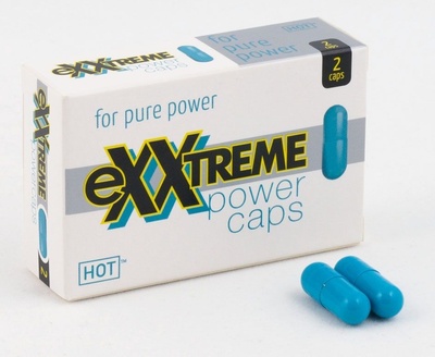 БАД для мужчин eXXtreme power caps men - 2 капсулы (580 мг.) HOT 