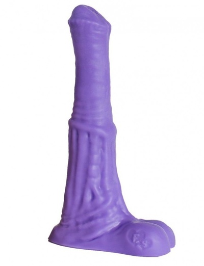 Фиолетовый фаллоимитатор "Пегас Micro" - 15 см. Erasexa 