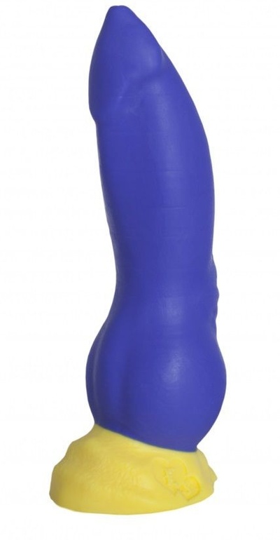 Синий фаллоимитатор "Номус Small" - 21 см. Erasexa 