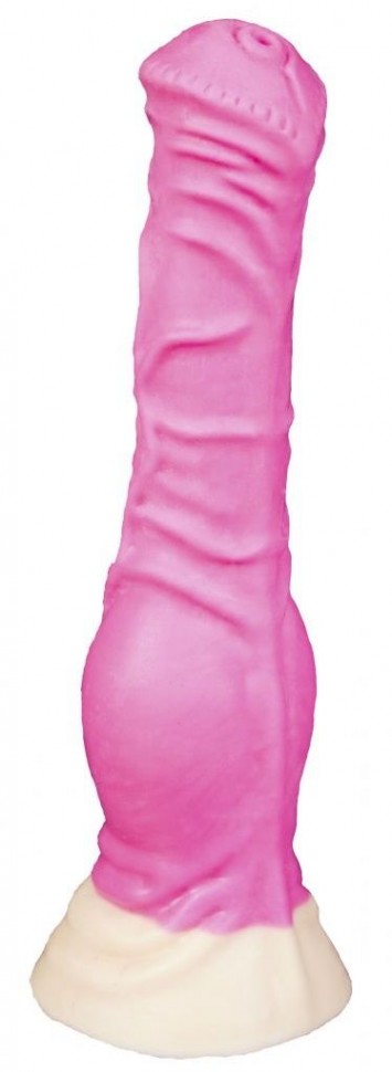 Розовый фаллоимитатор "Пони small" - 20,5 см. Erasexa 