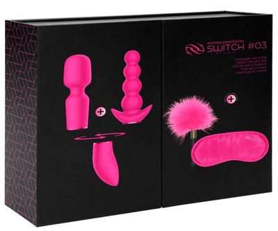 Розовый эротический набор Pleasure Kit №3 Shots Media BV 