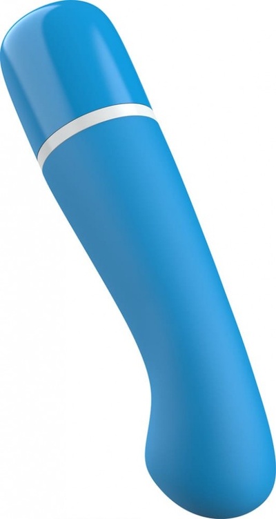 Голубой G-вибростимулятор Bdesired Deluxe Curve - 15,2 см. B Swish 