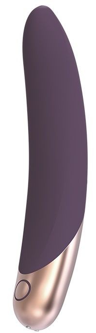 Фиолетовый вибромассажер ASTERIA - 21 см. Dream Toys 