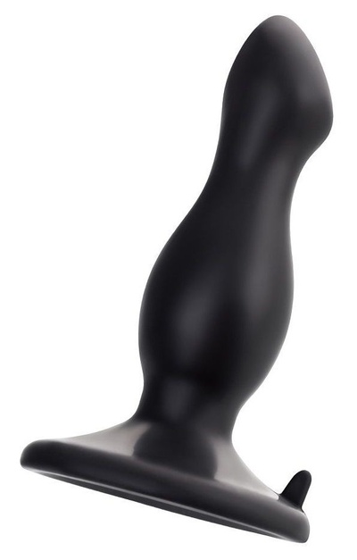 Черная анальная втулка Antlia - 10,5 см. POPO Pleasure (черный) 