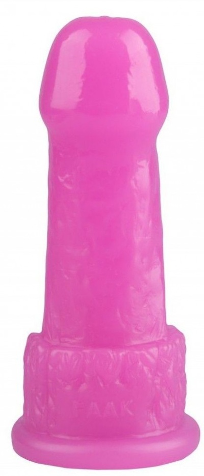 Розовая фантазийная анальная втулка - 15 см. Джага Джага (розовый) 