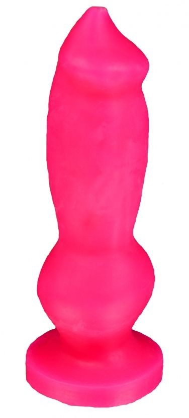 Ярко-розовый фаллоимитатор "Стаффорд mini" - 17 см. Erasexa 
