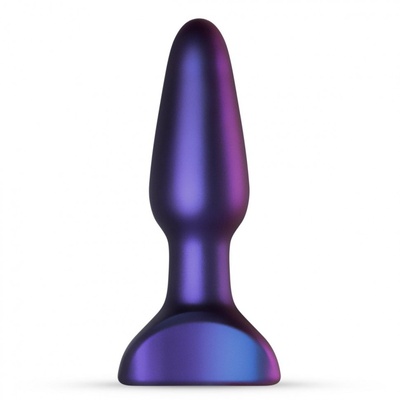 Фиолетовая анальная вибропробка Space Force - 13,9 см. EDC (фиолетовый) 