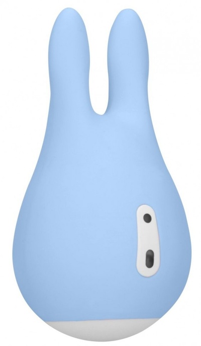 Голубой клиторальный стимулятор Sugar Bunny - 9,5 см. Shots Media BV 