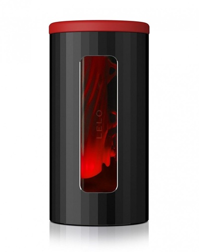 Черно-красный мастурбатор Lelo F1S V2 (черный с красным) 