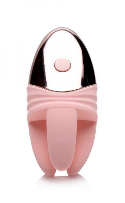 Розовый клиторальный массажер с щупальцами Vibrating Clit Teaser XR Brands 