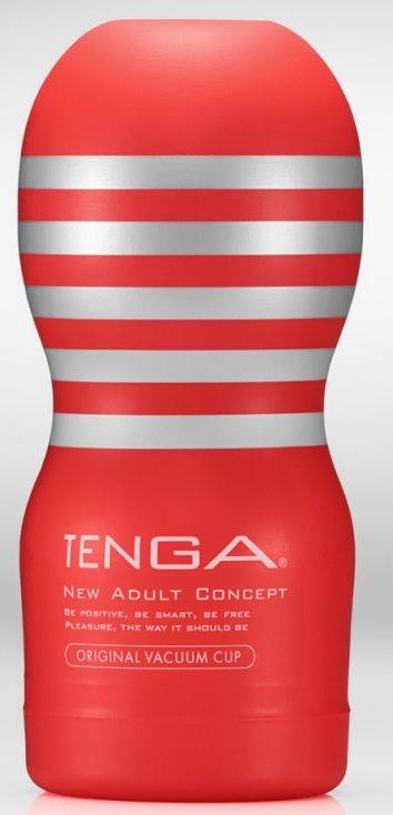 Мастурбатор TENGA Original Vacuum Cup (красный) 