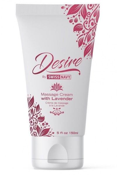 Массажный крем с ароматом лаванды Desire Massage Cream with Lavender - 150 мл. Swiss Navy 