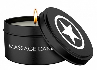 Набор из 3 массажных свечей Massage Candle Set Shots Media BV (черный) 