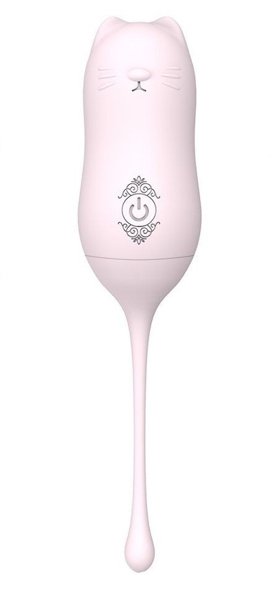 Нежно-розовое виброяйцо MiaoU с пультом ДУ S-HANDE (нежно-розовый) 