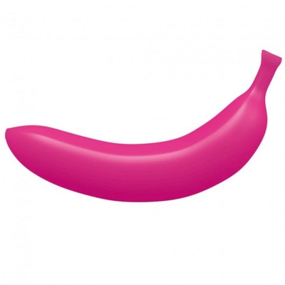 Розовый вибратор-банан Oh Oui! - 17,5 см. Love to Love 