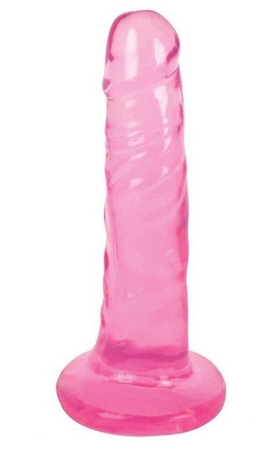 Розовый фаллоимитатор Slim Stick Dildo - 15,2 см. XR Brands 