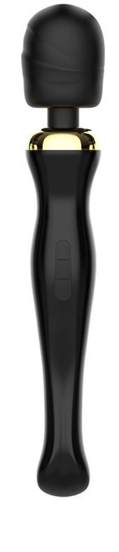 Черный вибратор Oscar - 32,2 см. Winyi 
