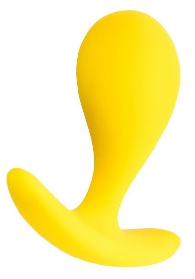 Желтая анальная втулка Blob - 5,5 см. TOYFA (желтый) 