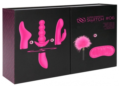 Розовый эротический набор Pleasure Kit №6 Shots Media BV 