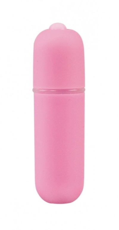 Розовая вибропуля Power Bullet - 6,2 см. Shots Media BV (розовый) 
