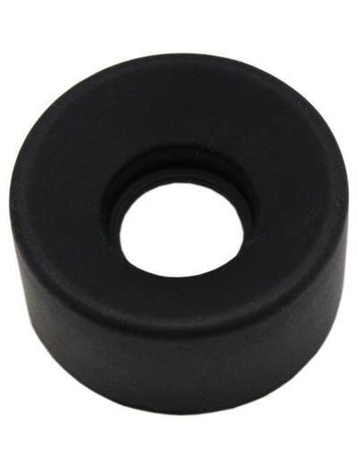 Чёрное уплотнительное кольцо для мужских помп Eroticon (черный) 