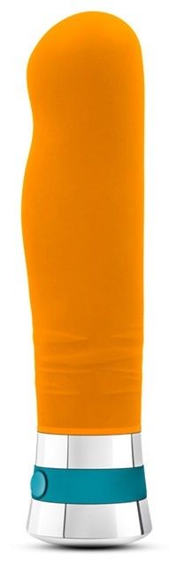 Оранжевый вибромассажер LUCENT - 17,2 см. Blush Novelties 