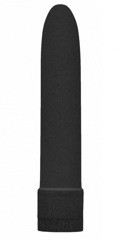 Черный вибратор 5.5" Vibrator Biodegradable - 14 см. Shots Media BV 