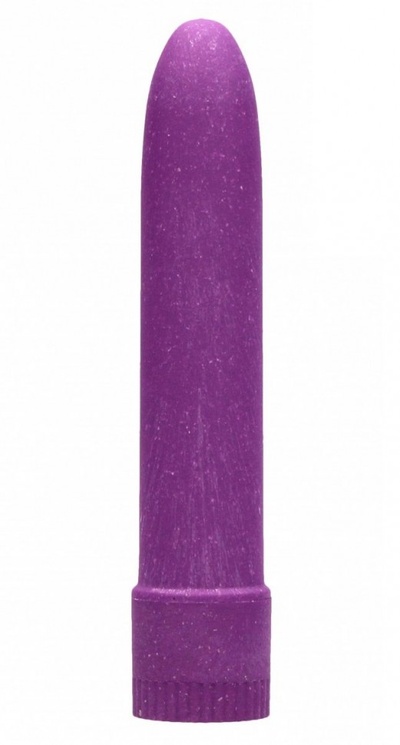 Фиолетовый вибратор 5.5" Vibrator Biodegradable - 14 см. Shots Media BV 