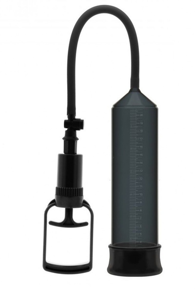 Черная вакуумная помпа Erozon Penis Pump (черный) 