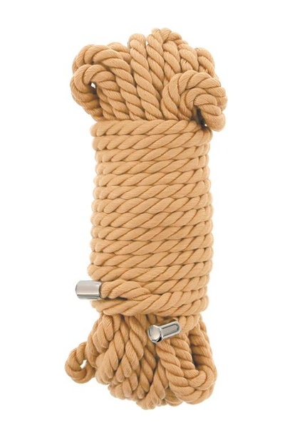 Хлопковая веревка PREMIUM BONDAGE ROPE COTTON - 10 м. Blush Novelties (телесный) 