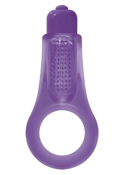 Фиолетовое эрекционное кольцо Firefly Couples Ring NS Novelties (фиолетовый) 
