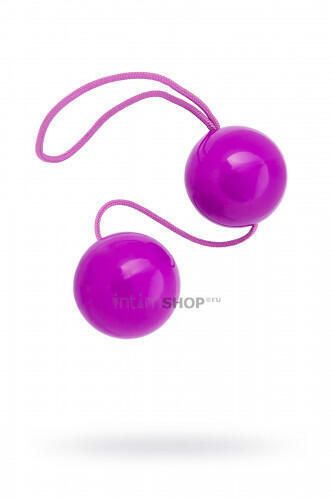 Вагинальные шарики Toyfa Love Balls, фиолетовый 