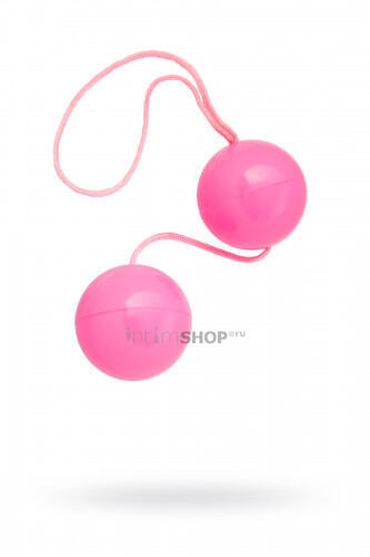 Вагинальные шарики Toyfa Love Balls, розовый 