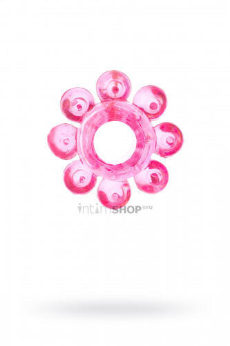 Эрекционное кольцо Toyfa, розовое (Розовый) 