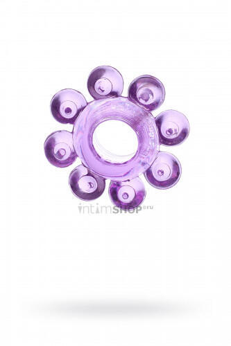 Эрекционное кольцо Toyfa, фиолетовое (Фиолетовый) 