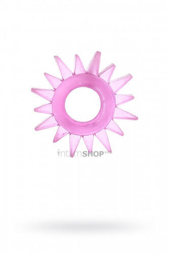 Эрекционное кольцо Toyfa в форме солнца, розовый 