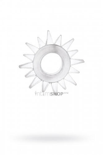 Эрекционное кольцо Toyfa в форме солнца, бесцветное (Без цвета) 