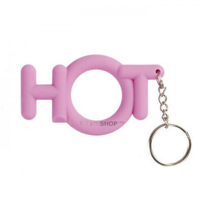 Эрекционное кольцо Hot Cocking, розовое Shots Media 