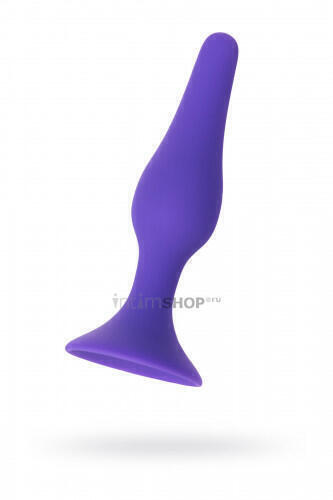 Анальная пробка Toyfa A-Toys 12,5 см, фиолетовый 