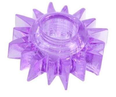 Фиолетовое эрекционное кольцо Toyfa Basic (фиолетовый) 