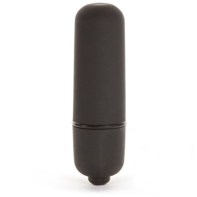 Черная вибропуля X-Basic Bullet Mini 10 speeds - 5,9 см. LoveToy (черный) 